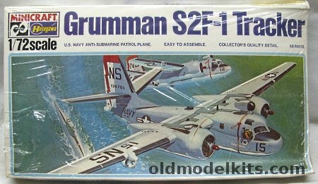 Hasegawa 1/72 Grumman S2F-1 (S-2A) Tracker - Hi-Vis Paint Scheme, 102 plastic model kit